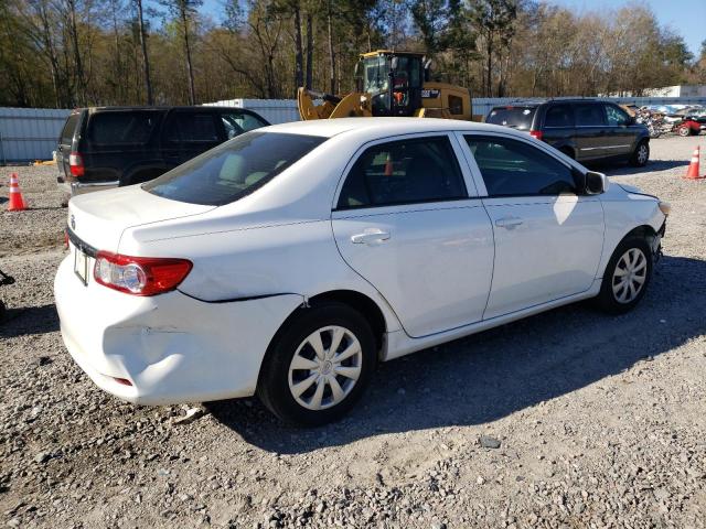 5YFBU4EE3DP194754 - 2013 TOYOTA COROLLA BASE WHITE photo 3