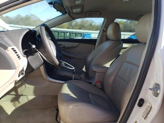 5YFBU4EE3DP194754 - 2013 TOYOTA COROLLA BASE WHITE photo 7