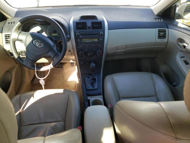 5YFBU4EE3DP194754 - 2013 TOYOTA COROLLA BASE WHITE photo 8