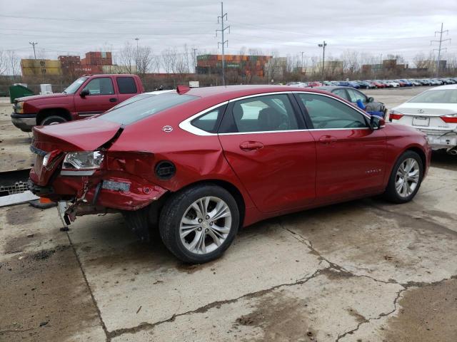 2G1135SR8E9191144 - 2014 CHEVROLET IMPALA ECO RED photo 3