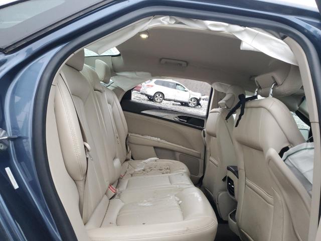 3LN6L5B99KR605496 - 2019 LINCOLN MKZ BLUE photo 10