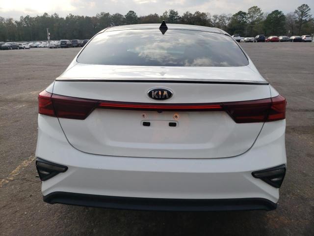 3KPF24AD1LE201592 - 2020 KIA FORTE FE WHITE photo 6