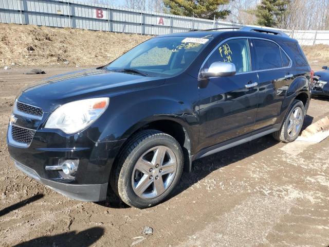 2GNALDEK3E6224785 - 2014 CHEVROLET EQUINOX LTZ BLACK photo 1