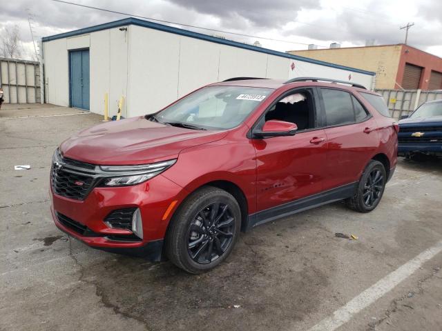 3GNAXWEV7NS122126 - 2022 CHEVROLET EQUINOX RS RED photo 1