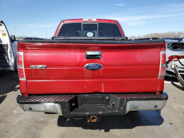 1FTFW1ET3CKD95740 - 2012 FORD F150 SUPERCREW RED photo 6