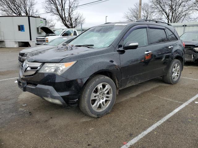 2HNYD28638H552511 - 2008 ACURA MDX TECHNOLOGY BLACK photo 1