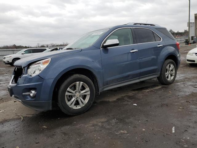 2CNALFEC9B6245354 - 2011 CHEVROLET EQUINOX LTZ BLUE photo 1