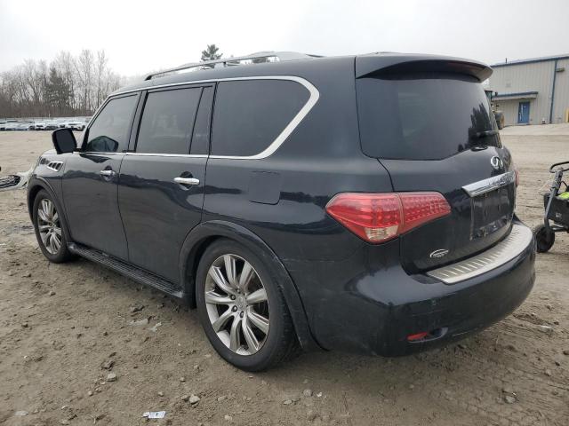 JN8AZ2NC5B9300743 - 2011 INFINITI QX56 BLACK photo 2