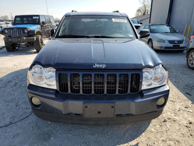 1J4GR48K96C237153 - 2006 JEEP GRAND CHER LAREDO BLUE photo 5