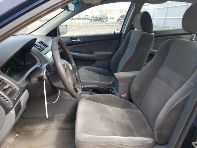 1HGCM56136A066187 - 2006 HONDA ACCORD VALUE BLUE photo 7