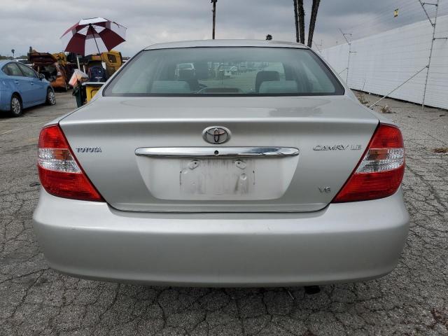 4T1BF32K44U580225 - 2004 TOYOTA CAMRY LE SILVER photo 6