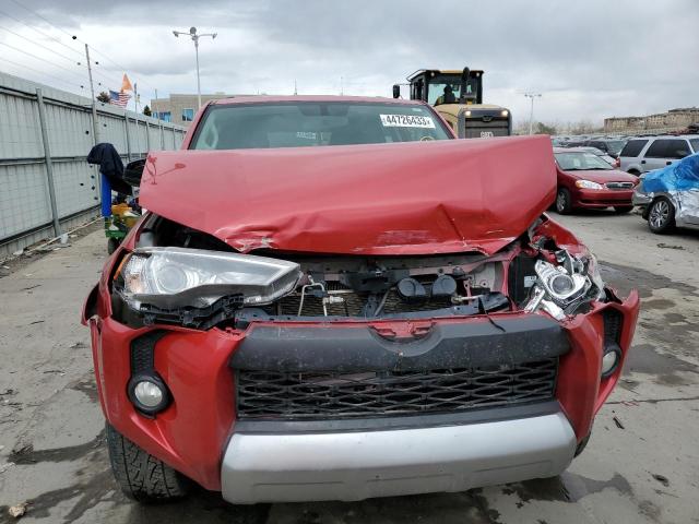 JTEBU5JR9G5315654 - 2016 TOYOTA 4RUNNER SR5/SR5 PREMIUM 红色 照片 5