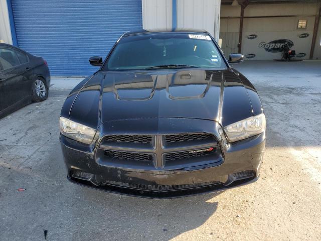 2C3CDXAG3EH188266 - 2014 DODGE CHARGER POLICE BLACK photo 5