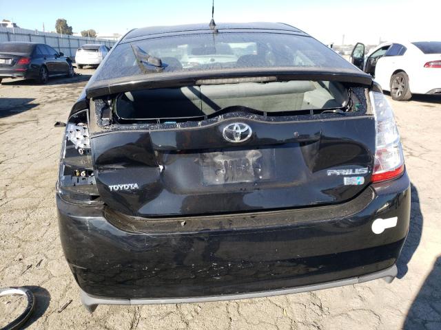 JTDKB20U763146906 - 2006 TOYOTA PRIUS BLACK photo 6