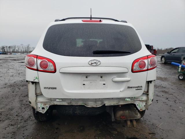 5XYZGDAG2BG053088 - 2011 HYUNDAI SANTA FE GLS WHITE photo 6