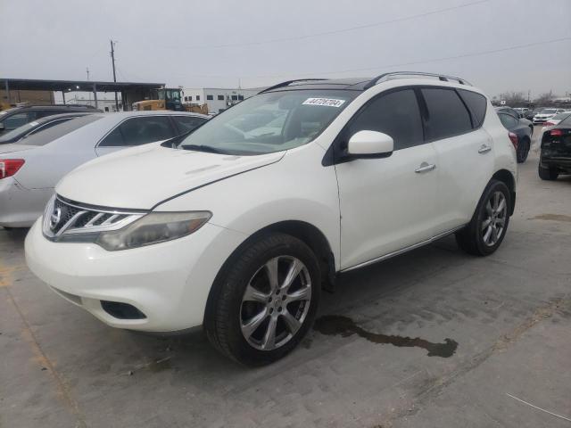 JN8AZ1MU0EW415938 - 2014 NISSAN MURANO S WHITE photo 1