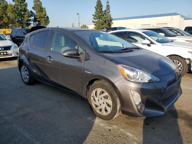 JTDKDTB3XF1097622 - 2015 TOYOTA PRIUS C CHARCOAL photo 4