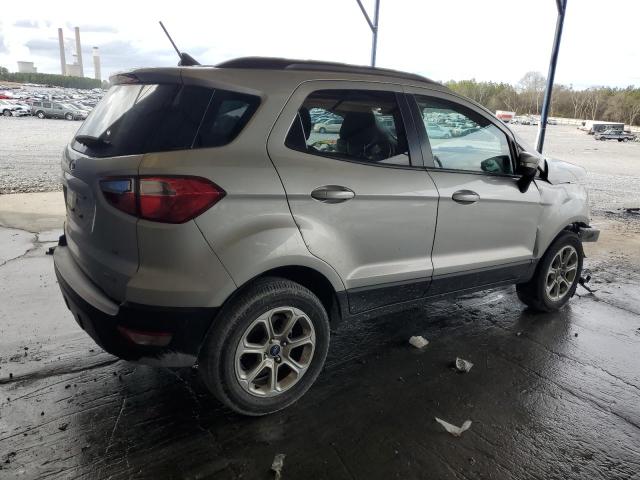 MAJ3S2GE6LC335714 - 2020 FORD ECOSPORT SE SILVER photo 3