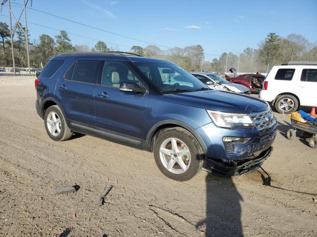 1FM5K7D82JGA75960 - 2018 FORD EXPLORER XLT BLUE photo 4