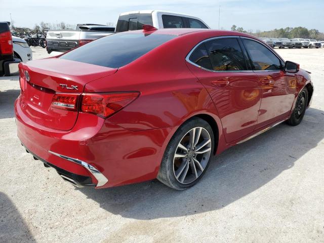 19UUB2F47KA003428 - 2019 ACURA TLX TECHNOLOGY RED photo 3