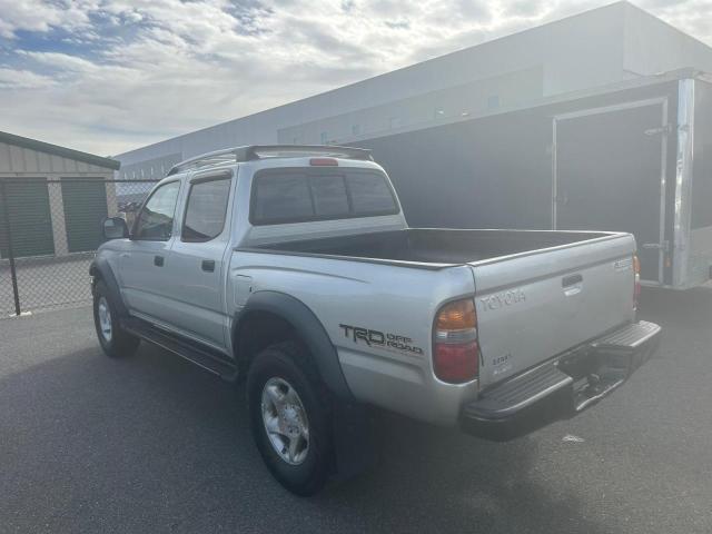 5TEGN92N33Z161783 - 2003 TOYOTA TACOMA DOUBLE CAB PRERUNNER SILVER photo 2