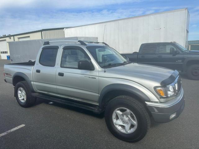 5TEGN92N33Z161783 - 2003 TOYOTA TACOMA DOUBLE CAB PRERUNNER SILVER photo 4