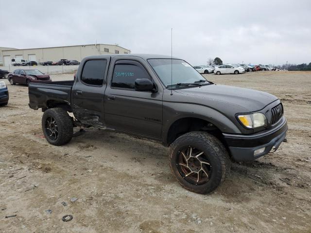 5TEHN72N72Z881675 - 2002 TOYOTA TACOMA DOUBLE CAB CHARCOAL photo 4