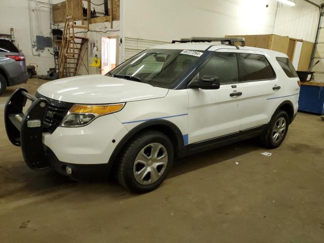 1FM5K8AR0EGC49646 - 2014 FORD EXPLORER POLICE INTERCEPTOR Սպիտակ լուսանկար 1