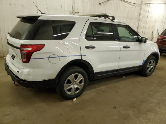 1FM5K8AR0EGC49646 - 2014 FORD EXPLORER POLICE INTERCEPTOR Սպիտակ լուսանկար 3