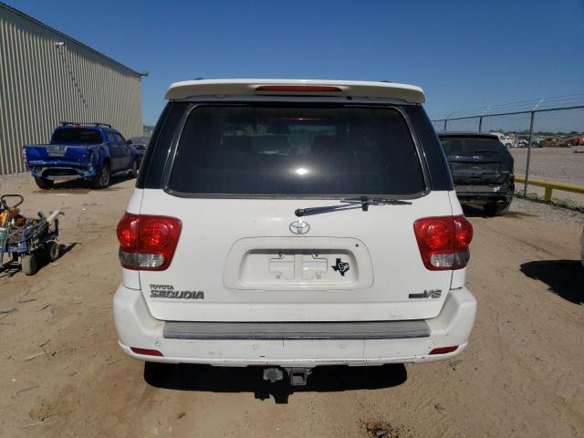 5TDZT34A57S284882 - 2007 TOYOTA SEQUOIA SR5 WHITE photo 6