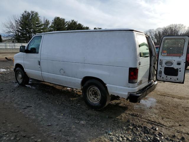 1FTRE14W35HA46816 - 2005 FORD ECONOLINE E150 VAN WHITE photo 2