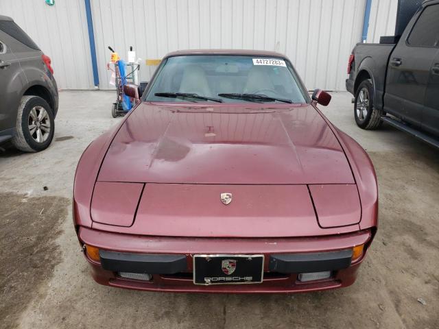 WP0AA0941GN460658 - 1986 PORSCHE 944 RED photo 5