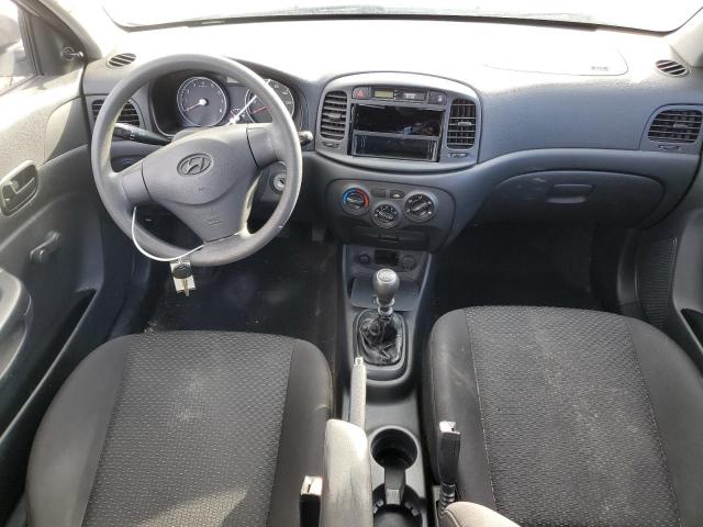 KMHCM3AC4BU207204 - 2011 HYUNDAI ACCENT GL SILVER photo 8