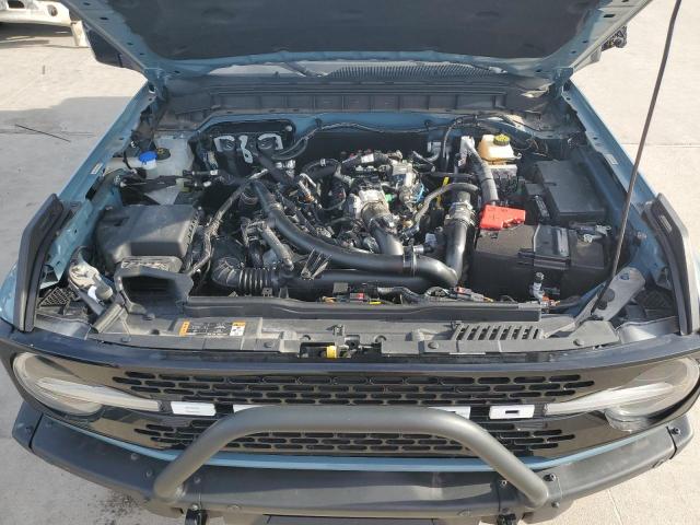 1FMEE5EP3MLA40437 - 2021 FORD BRONCO FIRST EDITION BLUE photo 11