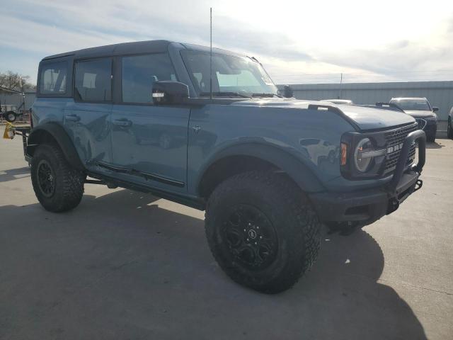 1FMEE5EP3MLA40437 - 2021 FORD BRONCO FIRST EDITION BLUE photo 4
