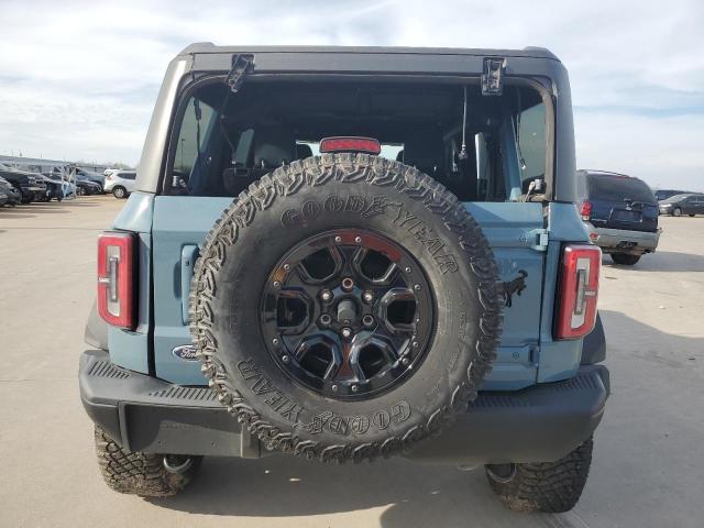1FMEE5EP3MLA40437 - 2021 FORD BRONCO FIRST EDITION BLUE photo 6
