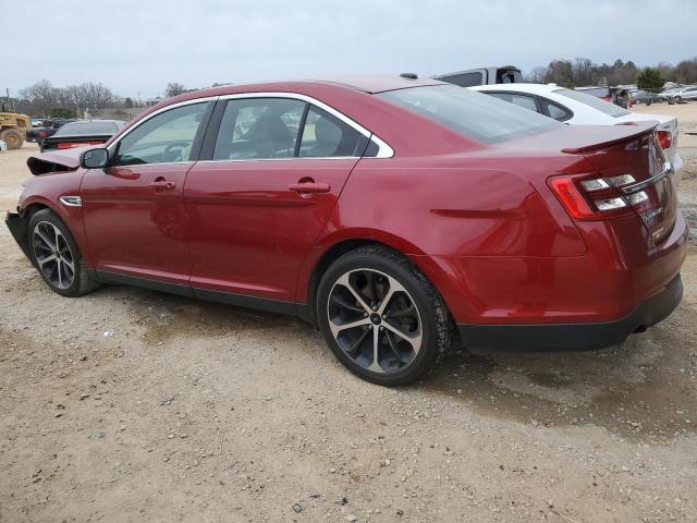 1FAHP2E80GG147077 - 2016 FORD TAURUS SEL RED photo 2