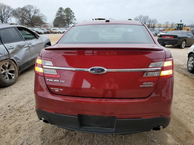 1FAHP2E80GG147077 - 2016 FORD TAURUS SEL RED photo 6