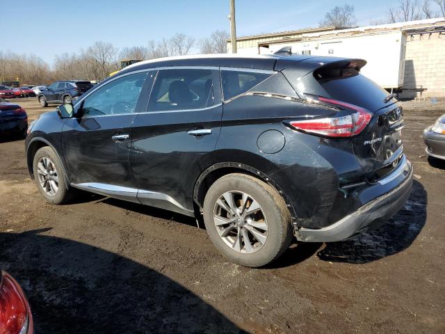 5N1AZ2MH4JN121295 - 2018 NISSAN MURANO S BLACK photo 2