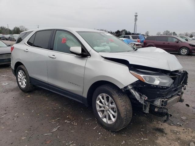 3GNAXJEVXJL375450 - 2018 CHEVROLET EQUINOX LT SILVER photo 4