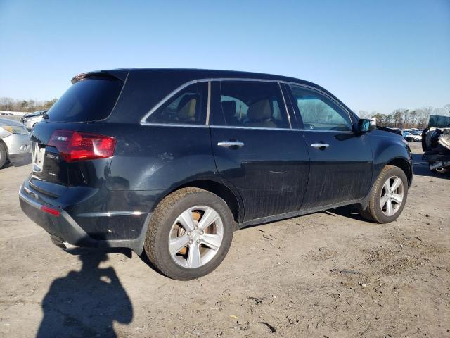 2HNYD2H21CH546552 - 2012 ACURA MDX BLACK photo 3