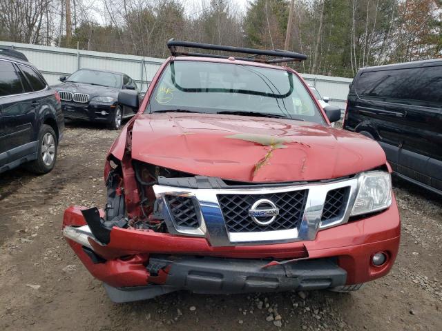 1N6AD0CW9JN705678 - 2018 NISSAN FRONTIER SV RED photo 5