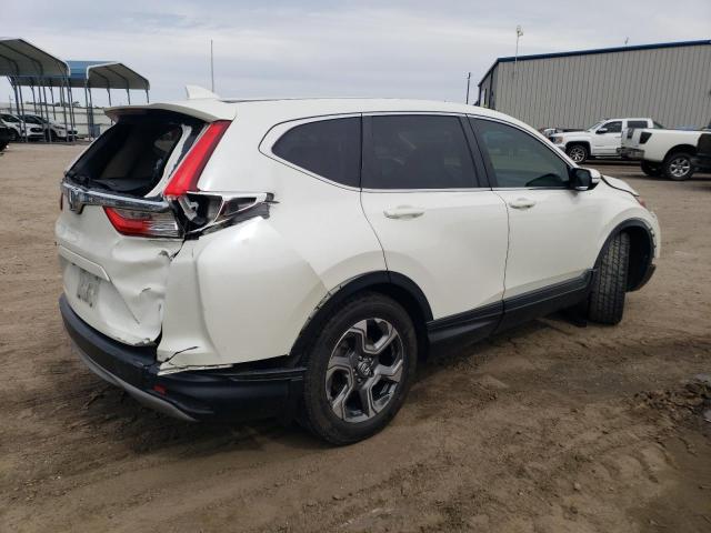 2HKRW1H50HH502596 - 2017 HONDA CR-V EX WHITE photo 3