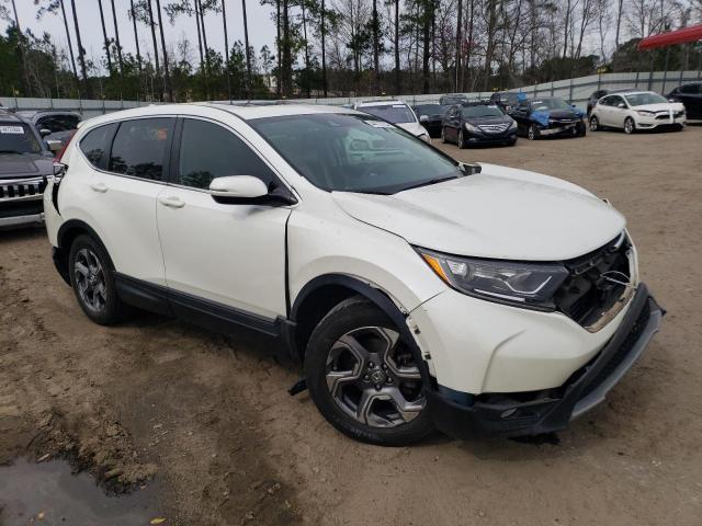 2HKRW1H50HH502596 - 2017 HONDA CR-V EX WHITE photo 4