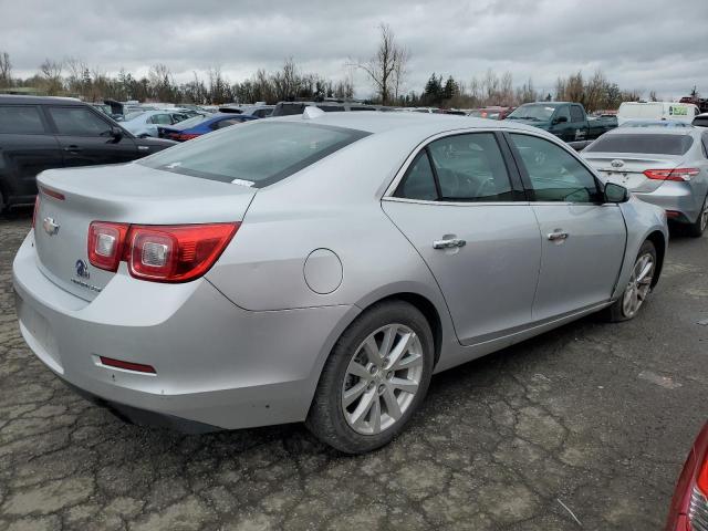 1G11H5SL3EF204192 - 2014 CHEVROLET MALIBU LTZ ვერცხლისფერი ფოტო 3