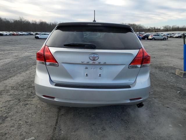 4T3BA3BB9AU010173 - 2010 TOYOTA VENZA SILVER photo 6