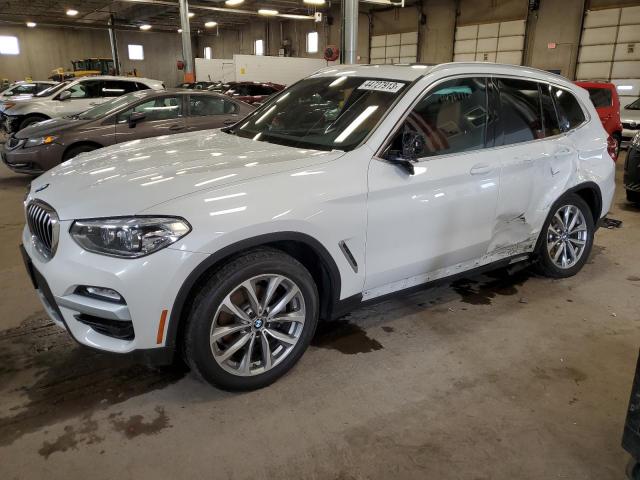 5UXTR9C51JLD73774 - 2018 BMW X3 XDRIVE30I WHITE photo 1