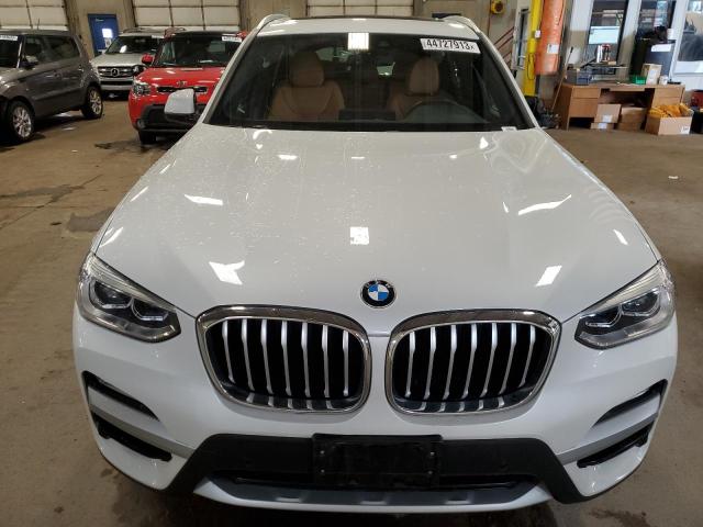 5UXTR9C51JLD73774 - 2018 BMW X3 XDRIVE30I WHITE photo 5