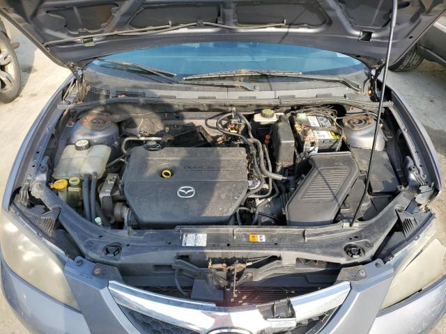 JM1BK32G881804714 - 2008 MAZDA 3 I GRAY photo 11