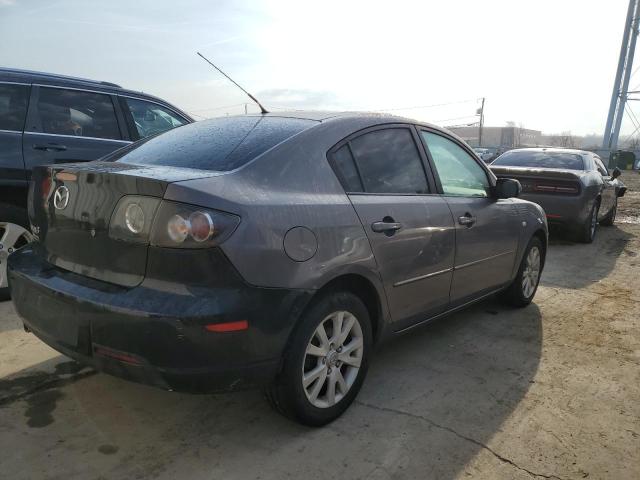 JM1BK32G881804714 - 2008 MAZDA 3 I GRAY photo 3